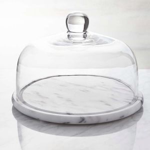 Crate and Barrel Style* French Marble Cheese Dome